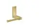 AXOR-HG-AXOR-Universal-Rectangular-Toilettenpapierhalter-Brushed-Brass-42656950 gallery number 1